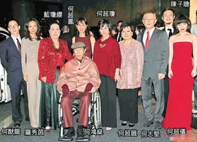 ​何鸿燊家的关系图（细数赌王家族里的豪三代）