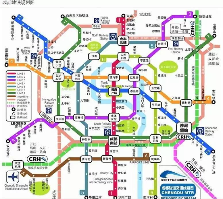 ​成都地铁1到18号线最全资料在此！