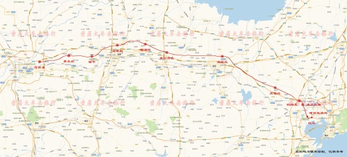 ​【线路资料】济青高速铁路