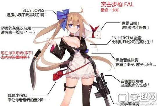 ​少女前线FNFAL立绘图鉴 突击步枪FNFAL技能资料