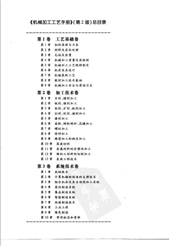 ​《机械加工工艺手册》每一个机械工艺员必备资料
