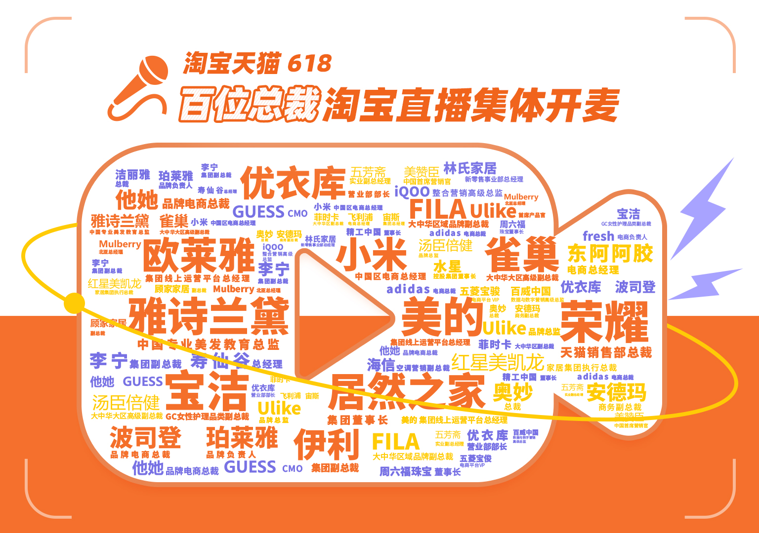 淘宝618半个娱乐圈都来了！百位顶流、百位高管入淘直播