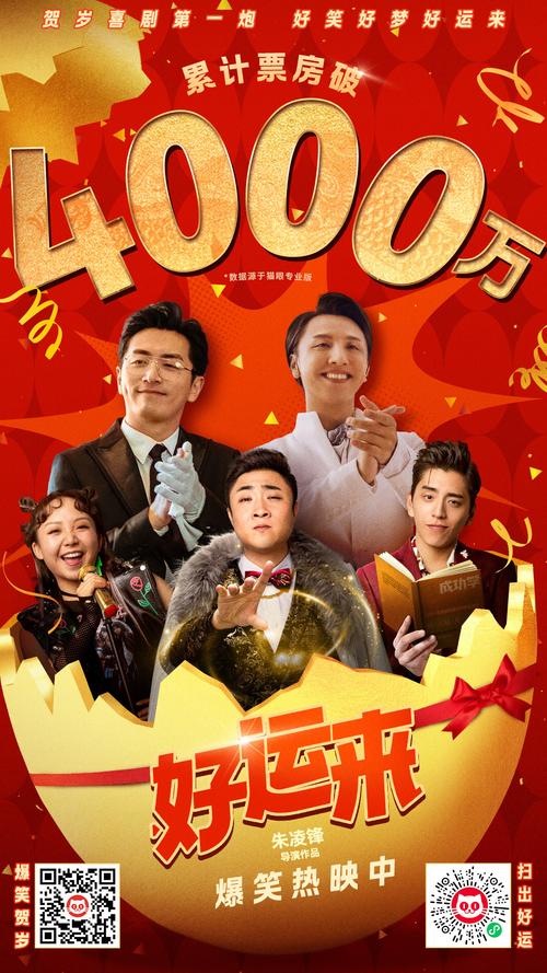 贺岁喜剧电影《好运来》今日上映 合家欢观影爆笑氛围拉满共迎好运新年
